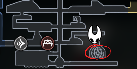 Silksong Pecadora Original mapa