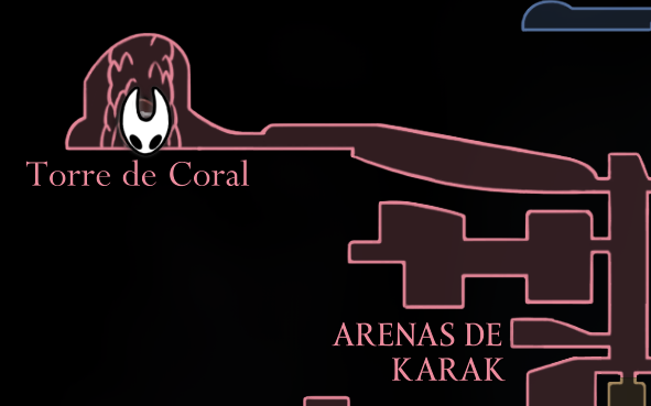 Silksong Rey de la Corteza Khann mapa